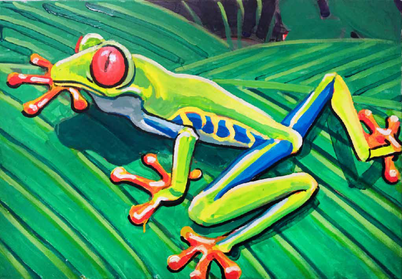 El-Coqui-1, 48x36", 2015-6, AC