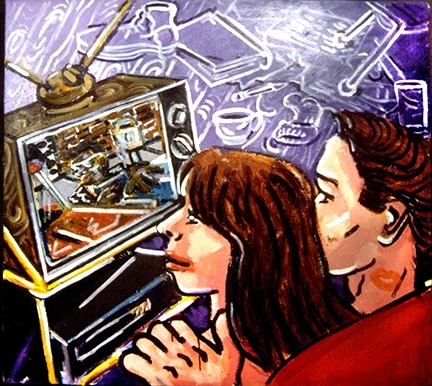 1991 - Color TV(Right detail)